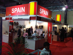 Stand de España en la Feria